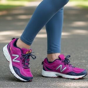 New Balance Women's Magenta Athletic TechRide Running Shoes NWOT
